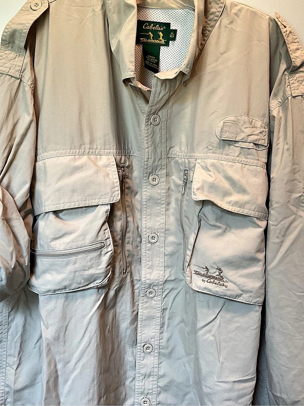 Cabela’s GUIDEWEAR Lightweight Utility Shirt Size XL regular
